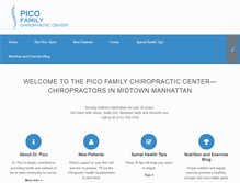 Tablet Screenshot of drpico.com
